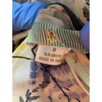 Anthropologie  Silk‎ Floral Sleeveless Dress Lace Trim Ruffle Belted Sz 0 Photo 2