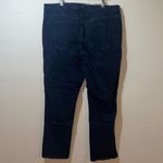 Good American Womens  Good Boy Straight Leg Denim Jeans Busted Knee Plus Size Photo 7