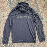 Fifth Sun Grey Blue Hoodie - Wake Me When Winter Is Over Photo 2