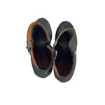 Lucky Brand  LaMija black open toe booties size 8.5 Photo 6