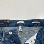 Forever 21 NWT Jean Shorts 26 Womens Curved 90s High Rise Raw Hem Faded Light Photo 3