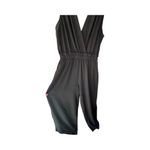 Monteau  Black V-Neck Sleeveless Wide Leg Jumpsuit Women’s Size XL Photo 1