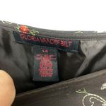 Gloria Vanderbilt  A-Line Skirt Women 14 Lined Embroidered Preppy Feminine Church Photo 1