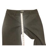 EXPRESS Editor Size 10R Dark Gray Mid Rise Bootcut Dress Pants Career Slacks Photo 4