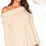 Free People  cream strawberry Fields sweater‎ Photo 0