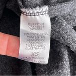 Chaser Leopard Animal Print Star Print Gray Hoodie Women’s Size XS Cropped Photo 8