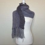 Halogen 100% Cashmere Scarf in Tan Indochine Heather Gray NWT Photo 1
