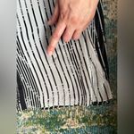 Max and Cleo strapless bustier black white graphic print maxi dress, size 2 Photo 7