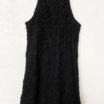 AQUA  Sleeveless Black Lace Romper Size Medium Photo 0