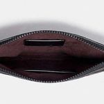 Coach Planets 🪐 Large Front Zip Wristlet With Horse And Carriage Print Photo 12