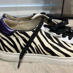 Kenneth Cole Women's Kam Zebra Print Lace Up Sneakers, White, Size 8 Photo 15