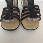 Easy Spirit Sandal Women 8 W Black Karelly Strappy Casual Neutral Minimalist Photo 4