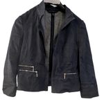 White House | Black Market Lightweight Denim Blazer Size 12 Photo 3