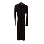 Favorite Daughter THE NAOMI Black Maxi Dress Photo 4