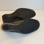 Franco Sarto Grey Brown Suede Wedge Mules Photo 5