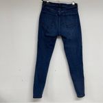 Banana Republic  Dark Wash High Rise Skinny Jeans Womens 27 Zip Fly Blue Denim Photo 4
