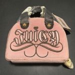Juicy Couture  Pam & Gela Pink Velour Travel Jewelry Case Bag New With Tags Photo 2
