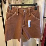 John Galt Brown Cargo Shorts Photo 0