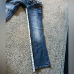 Miss Me Women's low-Rise Embroidered Wings Easy Boot Jeans Size 26 Y2K Photo 3