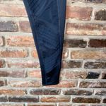 MTA Sport  Black Pleated Strappy Athletic Leggings Women's Size XL Photo 1