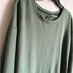 Calia by Carrie Underwood Green Keyhole Back Long Sleeve Blouse Womens L Size L Photo 1