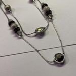 New York And Company NWT $22.95 Silver Tone Multi Strand Costume Jewelry Necklace Photo 7