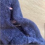 Victoria's Secret Victoria’s Secret navy Blue Cropped Sweater Photo 3