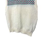 Vintage Lands' End 100% Wool Sweater Vest Size Large Green Photo 2