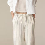 J.Crew  Soleil pant in striped linen Photo 0