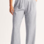 Abercrombie & Fitch Grey Sloane Trouser Pants size 0S Photo 0