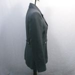 Vertigo Paris  Gray Blazer Suit Jacket Belted Career Office Preppy Size M Photo 4