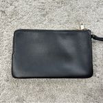 Coach Women’s Double Zip Wallet Wristlets in Black Pebble Leather Photo 1