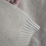 L.L.Bean Sweater Women L Men MR Tan Slouchy Modest Minimal Preppy Quite Luxury Photo 4