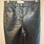 Wilfred Aritzia  Melina Faux Leather Pants‎ Black Size 4 Photo 2