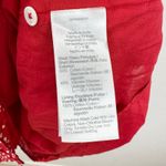 Madewell  Drop Waist Mini Dress Polka Dot Trapeze Relaxed Festival Red XXL NWT Photo 10