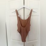 Aerie NWT  Shimmery Crinkle Birthday Scoop Cheekiest One Piece Swimsuit Small Photo 6
