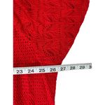 Westport Women Red3X Knitted Short Cardigan Photo 4