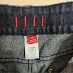 Elle Women’s  Wide Leg Dark Wash Mid Rise Jeans Size 14‎ 90s Y2K Photo 3