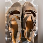 Clarks Golden Bronze Sandals Adj Straps Artisan summer business casual NWOT Brown Size 8 Photo 10