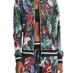 C&C California 💕💕 Tropical Floral Bomber Jacket Photo 0