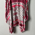 Umgee Womens Tank Dress Large Handkerchief Hem Paisley Floral Cottagecore Boho Photo 9