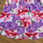 Wynn Silk Floral Hibiscus Sheer Lingerie Halter Dress Size M Photo 2