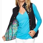 Lilly Pulitzer NWT Getaway Vest - Black, sz XS. Photo 0
