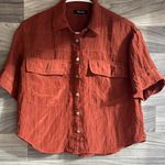 Madewell  Terracotta Shirt Photo 1
