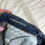 American Eagle  Blue Distressed Jegging Crop Jeans Women's 0 Regular Photo 4