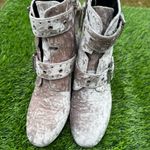 Rebecca Minkoff Logan velvet embellished buckle booties Size 6.5 Photo 2