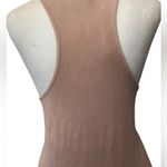 Shyanne faux suede Pink Fitted Sleeveless Tank Top Size M Photo 1
