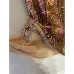 Altar'd State Altar’d State Sequined Rainbow Multicolor Dress Size Small V-Neck Swifty NEW Photo 6