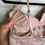 Danskin  Intimates Lace Bralette Adjustable Straps Pink Comfort Large‎ Photo 4