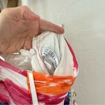 Mac Duggal Ieena 2219 Rhinestone Trim Floral Chiffon Chunky Criss Back Strap 16 Photo 5